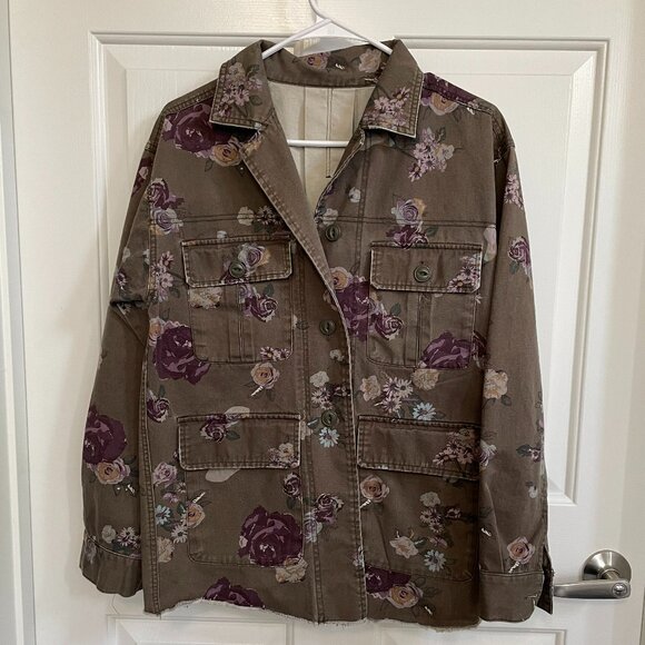 Spiral Girl Jackets & Blazers - Camo Jacket Size M